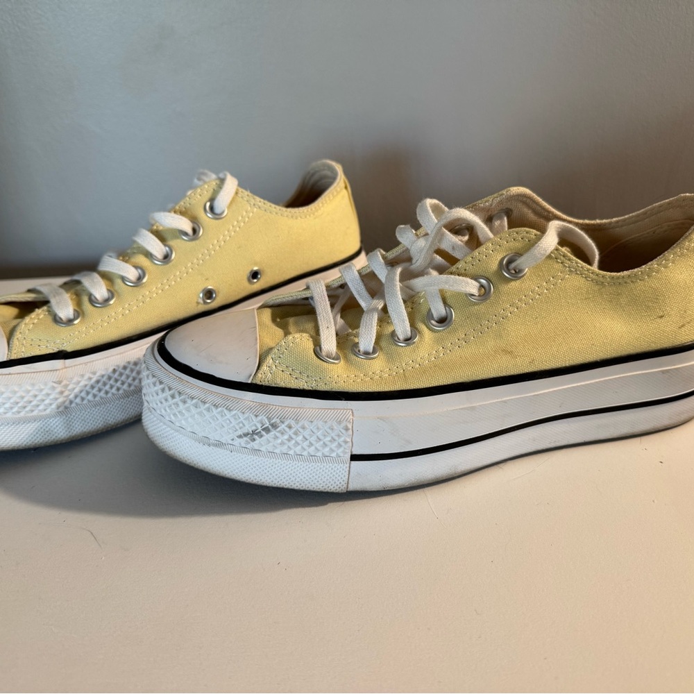 Converse Women's Lemon Canvas Sneakers